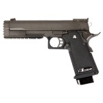 Страйкбольный пистолет WE Colt M1911 Hi-Capa 5.2, стеклобит (WE-H011)